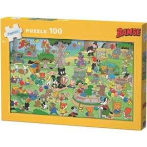 Egmont Kärnan Puslespill Bamse 100 Deler