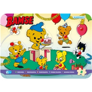 Egmont Kärnan Knottpuslespill Bamse 8 Biter