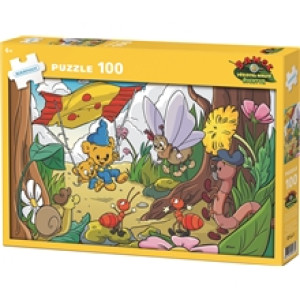 Puslespillbamse verdens minste eventyr 100 b.