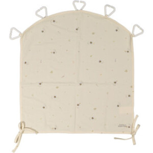 Geggamoja UV Barnevognsgardin 50+ Sweet Nature Beige