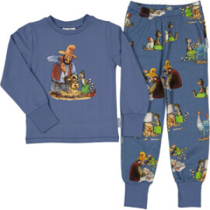 Geggamoja Pyjamas Pettson & Findus Blå 86-92 cl