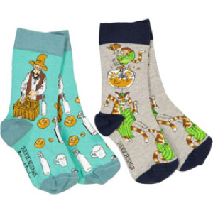 Geggamoja Sokker Pettson & Findus 2-pk 31-33