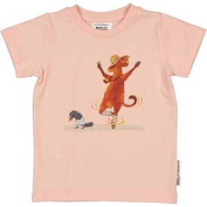 Geggamoja T-skjorte Mamma Mu og Kråka Rosa 122-128 cl
