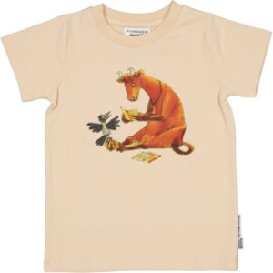 Geggamoja T-skjorte Mamma Mu og Kråka Beige 122-128 cl
