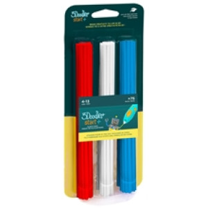 3Doodler START Mix 75-Pak Röd, Vit, Blå
