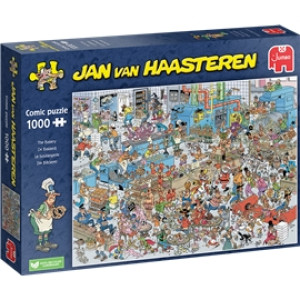 Jan Van Haasteren Puslespill 1000 brikker - JvH The Bakery