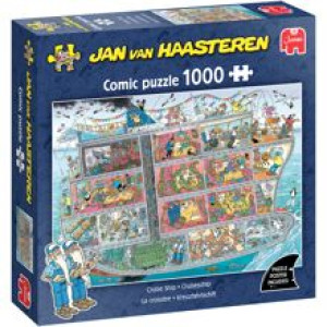 Puslespill 1000 brikker - Cruiseskip