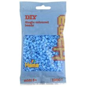 Hama Perler 1000st 1 set Lyseblå