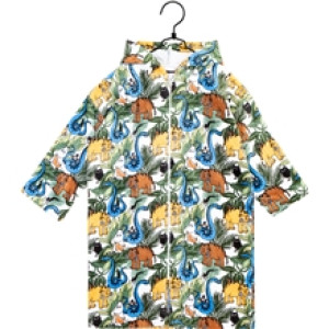Moomin Jungle Fleece Badekåpe Grønn 886-92 cL