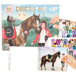 Miss Melody Dress Me Up Klistremerkebok, stor