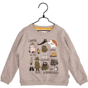 Moomin College Genser Grå 116 cl
