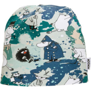 Mumin Mummitrollet Vannfarger Lue Grønn 52/54 cm