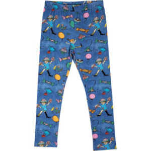 Pippi Långstrump Fest Pippi Leggings Denim 116 cl