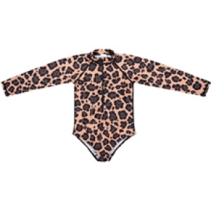 Piikaboo UV-Badedrakt Leopard 3-4 år