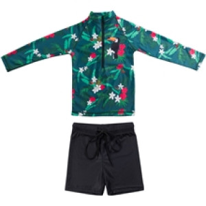 Piikaboo UV-drakt Tropical 2-delt 3-4 år