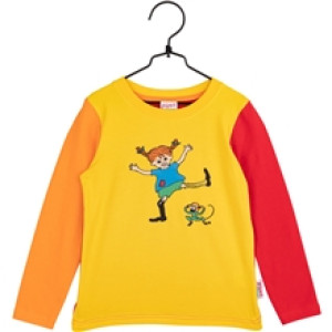 Happy Pippi Genser Gul 128 cl