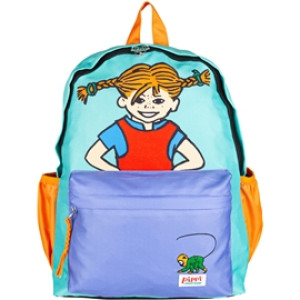 Pippi Långstrump Pippi Jekku Ryggsekk Pippi Turkis