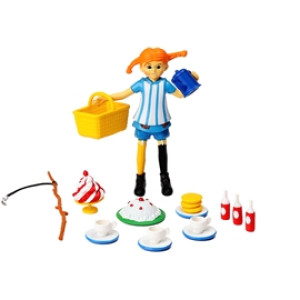 Pippi Långstrump Pippi Tilbehørssett Fika