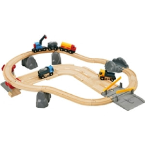 BRIO 33210 Jernbane & Vei Lastesett 1 set