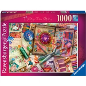 Puslespill 1000 Deler Vintage Dressmaking