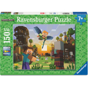 Ravensburger Puslespill XXL 150 Biter Minecraft Architecture