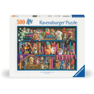 Ravensburger Puslespill 500 Biter Precious Porcelain Pups