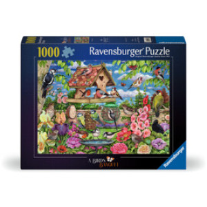 Ravensburger Puslespill 1000 Biter The Bird Table