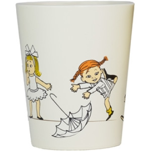 Rätt Start Pippi Sirkus Tumbler Krus Beige