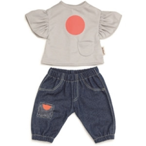 Lillans Jeans & T-Skjorte 45 cm