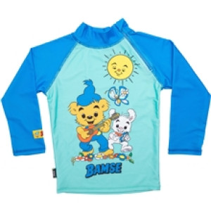 Swimpy UV-Trøye Bamse Turkis 110-116 cL