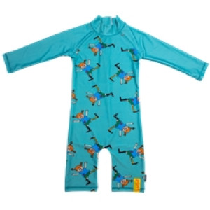 Swimpy UV-Drakt Pippi Turkis 74-80 cl