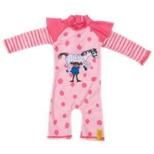 Swimpy UV-Drakt Pippi Rosa 74-80 cl