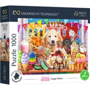 Trefl Prime Puslespill Doggy Peekers 1000 st