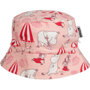 Mumin Mummitrollet Skjellstrand Hatt Korall 48/50 cm