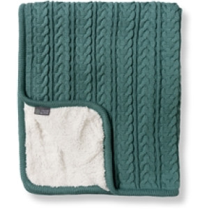 Vinter & Bloom Pledd Cuddly Misty Green