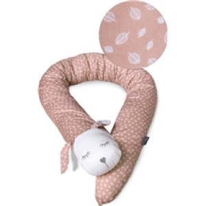 Vinter & Bloom Nordic Leaf Bumper Buddy Misty Rose