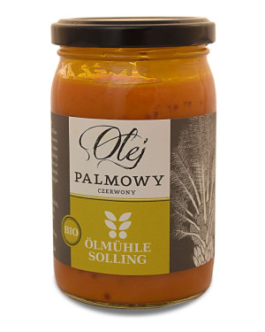 BIO czerwony Olej Palmowy Ölmühle Solling (250ml)
