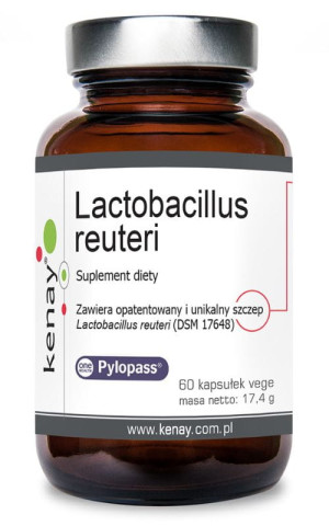 Kenay Lactobacillus reuter Pylopass 60 kapsułek