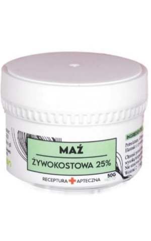 Maź żywokostowa 25% 50g BJK BIO