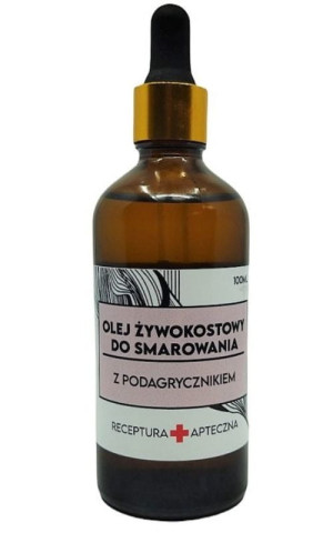 Olej żywokostowy z podagrycznikiem 100ml BJK BIO