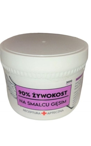 Żywokost 90% na smalcu gęsim 200g BJK BIO