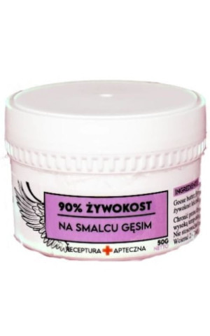 Żywokost 90% na smalcu gęsim 50g BJK BIO
