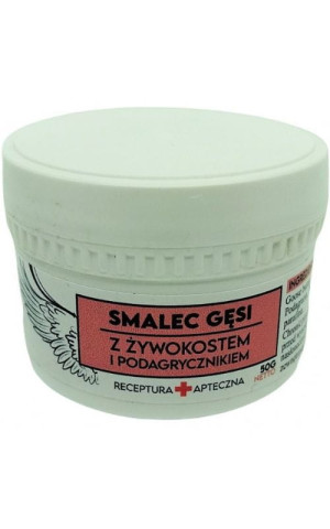Smalec gęsi z żywokostem i podagrycznikiem 50g BJK BIO