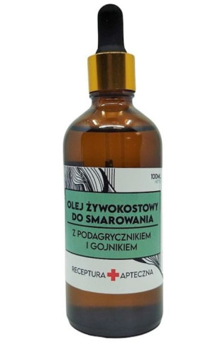 Olej żywokostowy z podagrycznikiem i gojnikiem 100ml BJK BIO