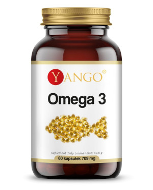 Yango Omega 3 - 500 mg 35% EPA 25% DHA - 60 kapsułek