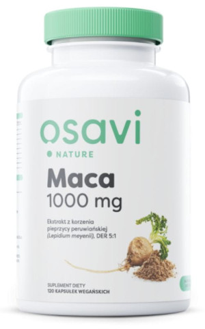 Osavi Maca ekstrakt 1000 mg 120 kapsułek