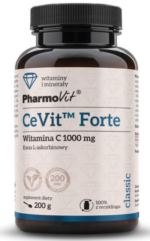 Pharmovit Classic CeVit Forte Witamina C 1000 mg 200 g