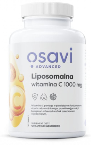 Osavi Liposomalna Witamina C 120 kapsułek