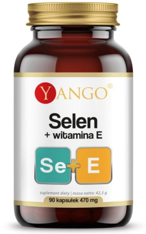 Yango Selen + Witamina E 90 kapsułek