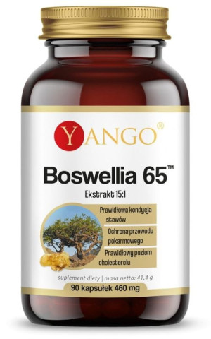 Yango Boswellia 65 (65% kwasów bosweliowych)90 kapsułek